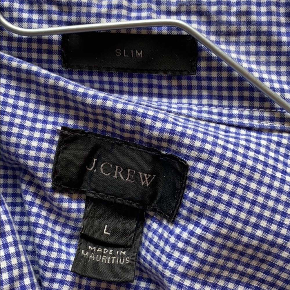 Men’s Slim Jcrew Button Down - Large - image 2